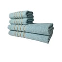 Ver imagem 6 de Kit 8 Toalhas Grandes Dubai 4 Banhos 4 Rostos Verde+rosa