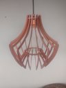Ver imagem 2 de Luminária Teto tipo Pendente em MDF - Completa