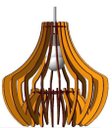 Ver imagem 1 de Luminária Teto tipo Pendente em MDF - Completa