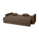 Ver imagem 4 de Sofá Cama Reclinável Retrátil 3 Lugares Zurique Marrom - Meu Estofado Sofá Cama Reclinável Retrátil 