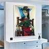 Quadro Decorativo Pablo Picasso Dora Maar Ao Gato:120x80 cm/BORDA INFINITA - 8