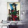 Quadro Decorativo Pablo Picasso Dora Maar Ao Gato:120x80 cm/BORDA INFINITA - 1