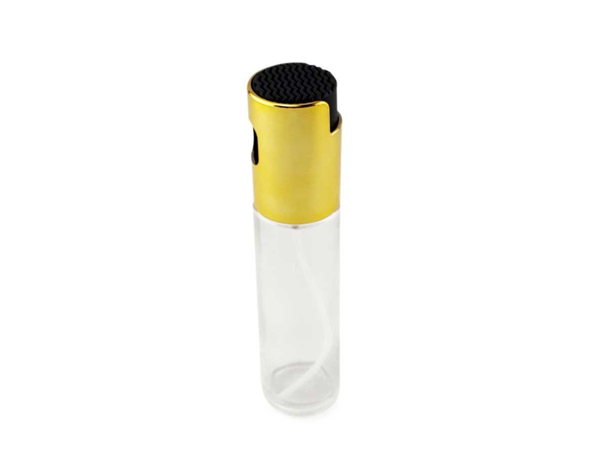 Kit 2 Spray Pulverizador Borrifador Dosador Para Azeite Vinagre Frasco De Vidro Acabamento Plástico  - 4