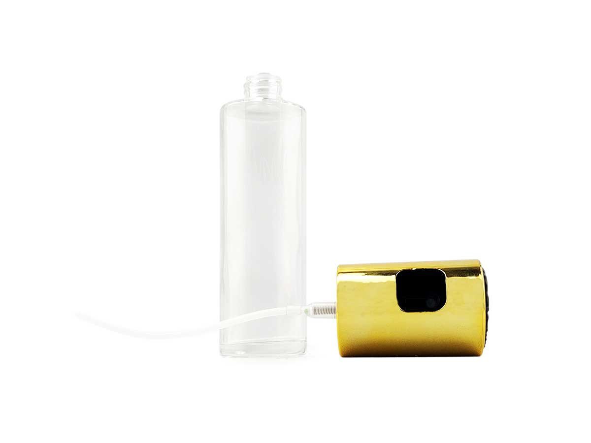 Kit 2 Spray Pulverizador Borrifador Dosador Para Azeite Vinagre Frasco De Vidro Acabamento Plástico  - 3