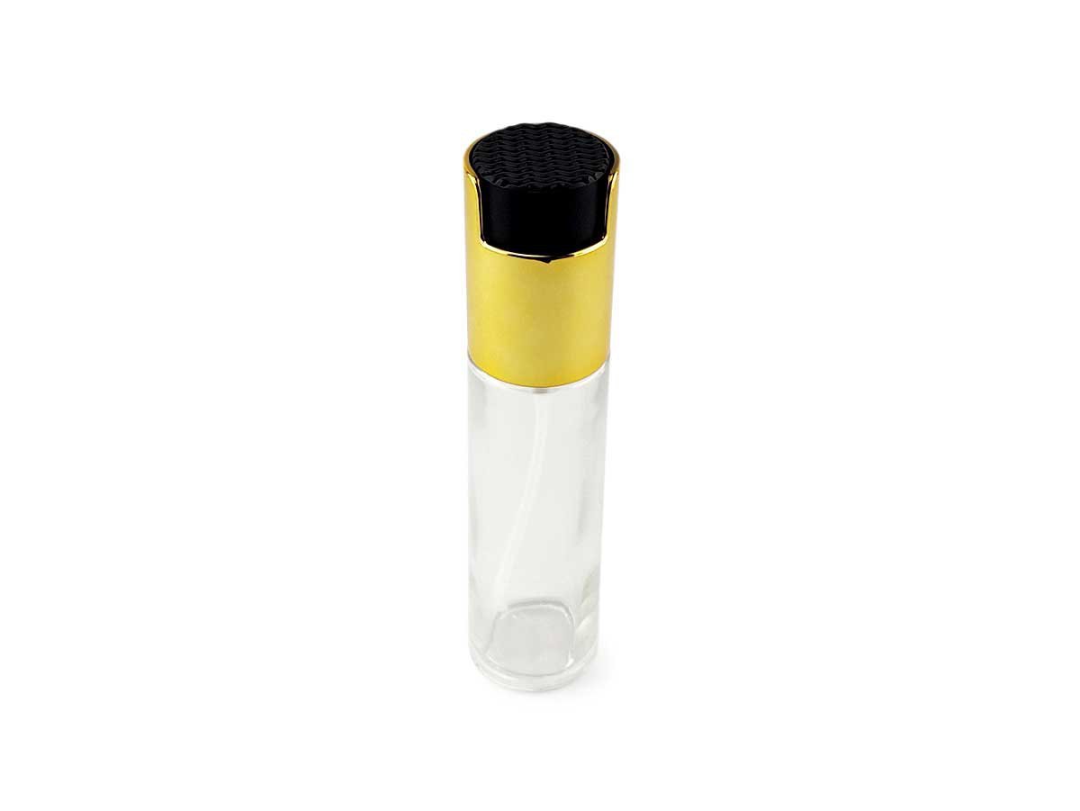 Kit 2 Spray Pulverizador Borrifador Dosador Para Azeite Vinagre Frasco De Vidro Acabamento Plástico  - 5