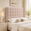 Ver imagem 4 de Cabeceira Ana Estofada Veludo p/ Cama Box Casal Queen 160cm Quarto