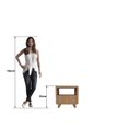 Ver imagem 7 de Conjunto 2 Mesas de Cabeceira 55cm com Gaveta e Nicho 100% MDF Padrão Planejados Mabel Marrom