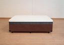 Ver imagem 3 de Cama Box Baú Queen Size Bipartida Serenelife - Suede Marrom