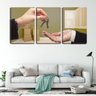 Quadro Decorativo 55x110 chaves na mão corretor imóveis - 2