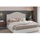 Ver imagem 6 de Cabeceira Estofada Cama Box King 1,95 Bellagio para Quarto em Linho Areia - Larbelle