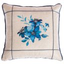 Ver imagem 2 de Kit 4 Capas Almofadas Luxo Azul 45x45