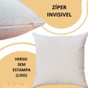 Ver imagem 7 de Kit 4 Capas Almofadas Linho Luxo Azul 45x45