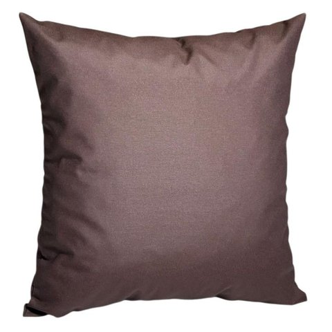 1 Almofada Cheia para Sofá Decorativas e Impermeáveis Grande Marrom