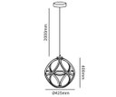 Ver imagem 6 de Luminária Pendente Emblem Dourado 52W 3000K Bivolt