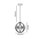 Ver imagem 6 de Luminária Pendente Emblem Dourado 52W 3000K Bivolt