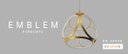 Ver imagem 2 de Luminária Pendente Emblem Dourado 52W 3000K Bivolt
