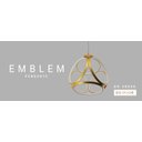 Ver imagem 2 de Luminária Pendente Emblem Dourado 52W 3000K Bivolt