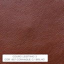 Ver imagem 4 de Conjunto de Sofá Chesterfield Couro Conhaque Brilho