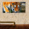 Quadro Decorativo 68x126 tigre bebendo água - 2