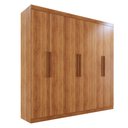 Ver imagem 1 de Guarda-roupa Solteiro 6 Portas 3 Gavetas Espanha - Mais Móveis Cinamomo