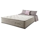 Ver imagem 1 de Colchão Casal CAMA INBOX Molas Ensacadas Euro 138x188x32 Cama inBox Ocean Bege