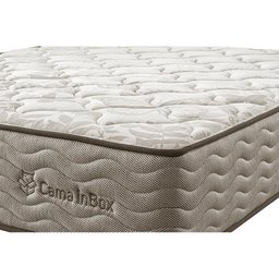 Colchão Casal CAMA INBOX Molas Ensacadas Euro 138x188x32 Cama inBox Ocean Bege - 4