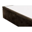 Ver imagem 5 de Cama Box Baú Casal Universal Suede Brown (138x188x35) - Costa Rica