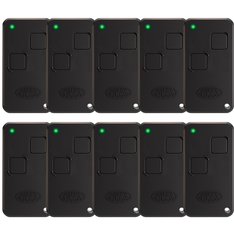 Controle Remoto Ntx Rc 433 Mhz Preto Rossi 10 Unidades