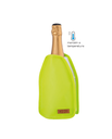 Ver imagem 4 de Cooler Térmico para Garrafa de Espumante Champagne Bolsa Gel Cor:verde Neon