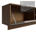 Ver imagem 6 de Rack Suspenso para Tv até 80 Polegadas 218 Cm 2 Portas Rustic/crema Vik Madesa