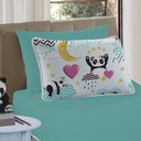 Ver imagem 1 de Jogo de Cama Lençol Solteiro Mymo 2 Peças Panda - 100% Algodão