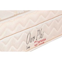 Colchão Casal Orthocrin Orthoclínico Ouro Plus Eurotop Pró Saúde 138x188x26 - - 3