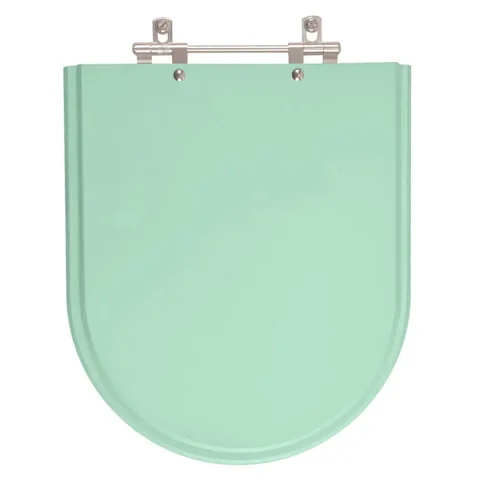 Assento Sanitário Valentina Verde Acqua para vaso Hervy