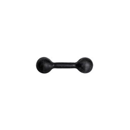 Halter 02kg Ferro Bola Pintado Peso Braço Biceps Musculação Academia Jfit - 2