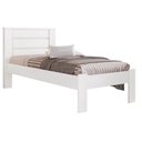 Ver imagem 2 de Cama Solteiro Rubi Madeirado Branco Conquista