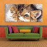 Quadro Decorativo 80x140 desenho de gatinho deitado - 1
