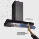 Ver imagem 3 de Coifa de Parede Suggar TP1461PT 60cm Preto Painel Touch Controle por Gestos LED 110V