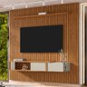 Painel para Tv até 85 Polegadas Cancun 1 Gaveta Naturalle/off White - Móveis Bechara - 1