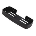 Ver imagem 5 de Suporte para Shampoo Sabonete Retangular Parede Banheiro Aço Inox - Preto Fosco