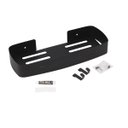 Ver imagem 7 de Suporte para Shampoo Sabonete Retangular Parede Banheiro Aço Inox - Preto Fosco