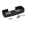 Suporte para Shampoo Sabonete Retangular Parede Banheiro Aço Inox - Preto Fosco - 7