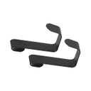 Ver mais imagens de Suporte para Shampoo Sabonete Retangular Parede Banheiro Aço Inox - Preto Fosco