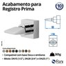 Acabamento para Registro 3/4 D'oro Vecchio Prima 210 Fani - 2