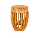 Ver imagem 1 de Puff Garden Seat em Madeira de Demolição Sudeste Rústico