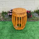 Ver imagem 3 de Puff Garden Seat em Madeira de Demolição Sudeste Rústico