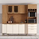 Ver imagem 3 de Kit Cozinha Compacta Nature/offwhite Bc01 - Briz