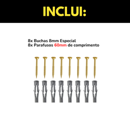 4 Araras Cabideiros Fixos de Parede Rt Aço Reforçado Pinos Organizadores Cabides Loja Closet Quarto - 2