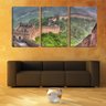 Quadro Decorativo 45x96 muralha da china arquitetura - 2