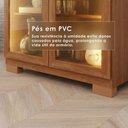 Ver imagem 7 de Cristaleira com LED 2 Portas Reflecta Diamante
