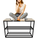 Ver imagem 3 de Banco Sapateira Reforçado Ideal para Closets 30x80cm